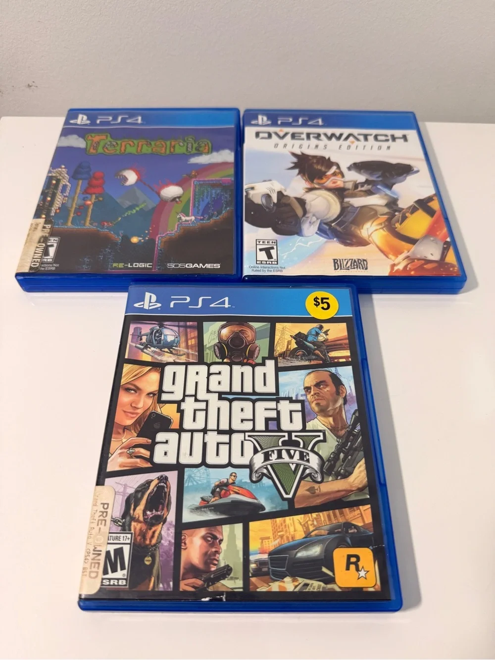 Grand Theft Auto V (Blue) - PlayStation 4 Game by Rockstar